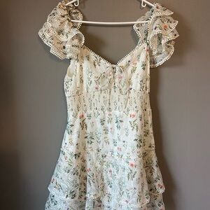 Floral Lace Dress